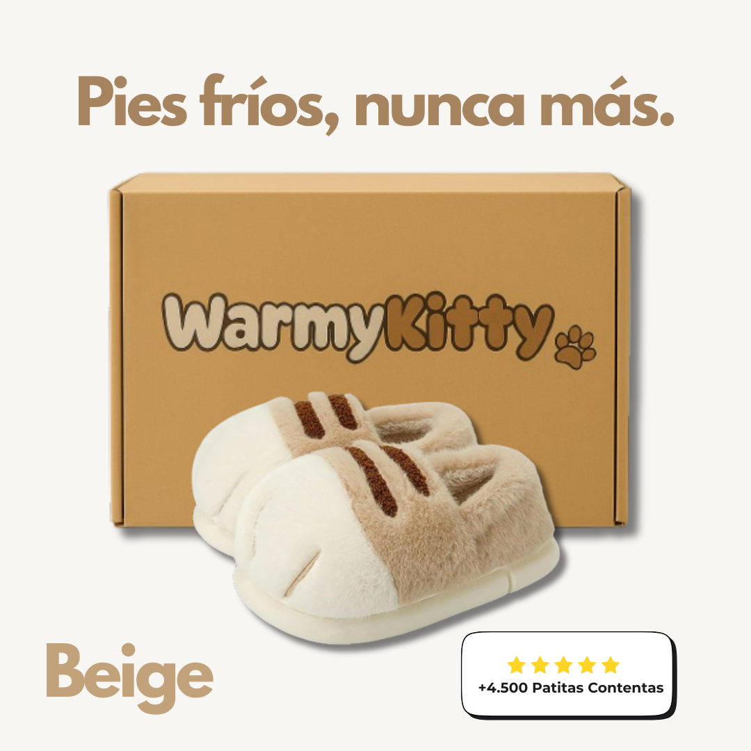 WarmyKitty™ Pantuflas de Calor Suave