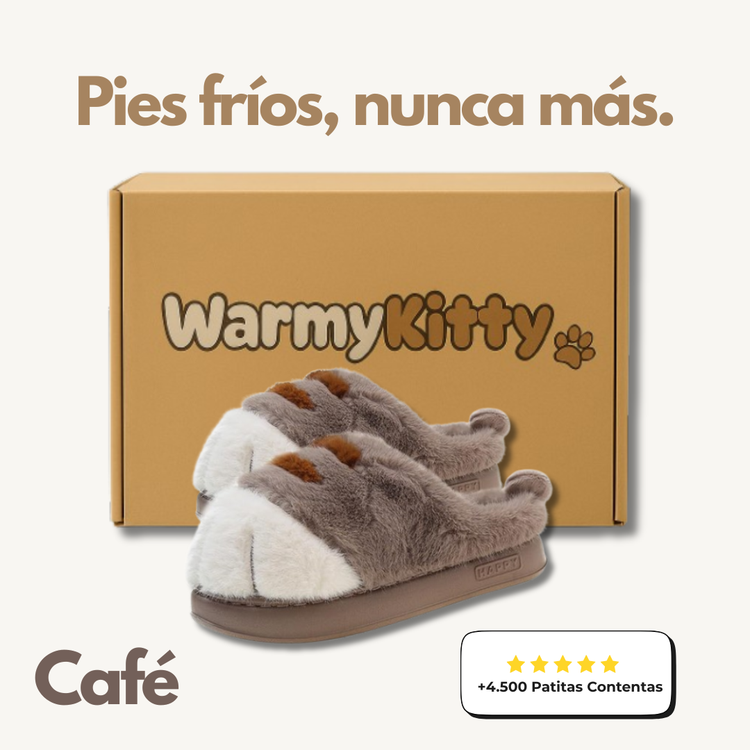 WarmyKitty™ Pantuflas de Calor Suave
