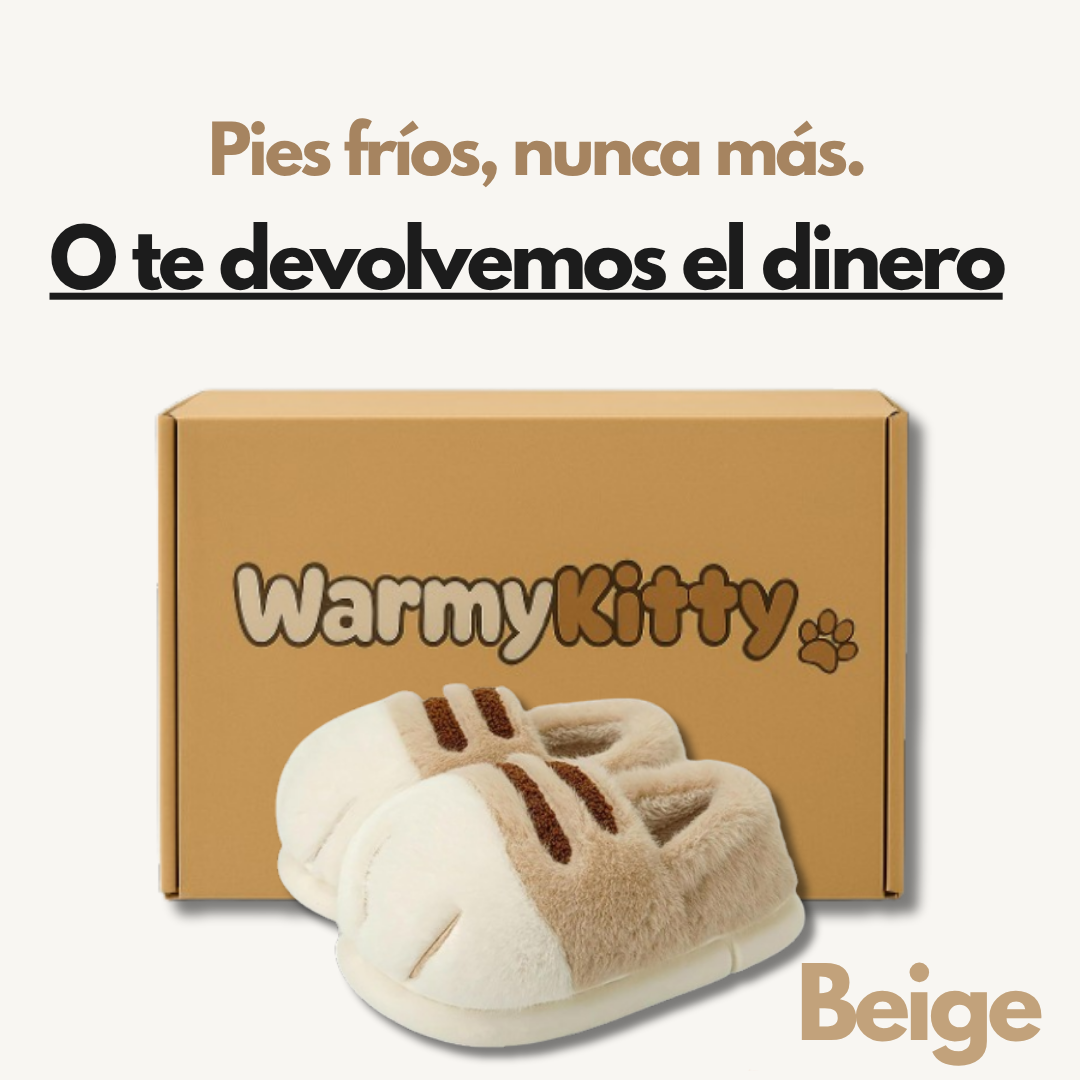 WarmyKitty™ Pantuflas de Calor Suave