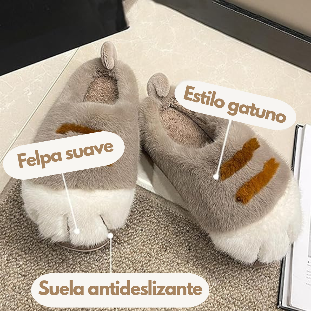 WarmyKitty™ Pantuflas de Calor Suave