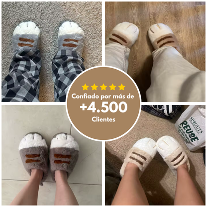 WarmyKitty™ Pantuflas de Calor Suave