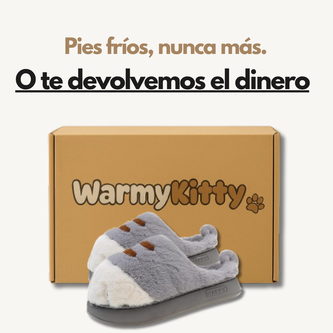 WarmyKitty™ Pantuflas de Calor Suave