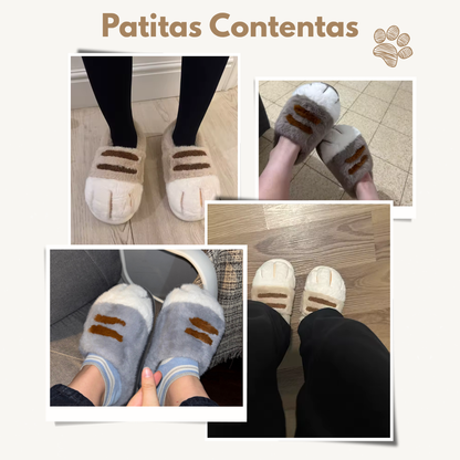 WarmyKitty™ Pantuflas de Calor Suave